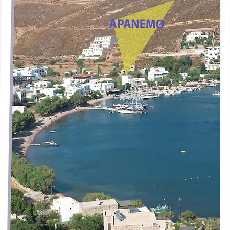 アパート Apanemo Grikos Bay (Patmos)